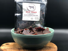 Load image into Gallery viewer, Black Pepper and Sea Salt Beef Jerky
